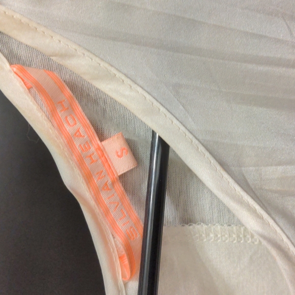 Silvian Heach printed and beaded satin top - Picture 2 of 3